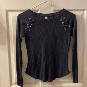 NOBO navy sweater/Blouse -$10